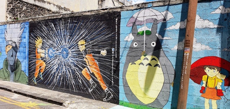 Streetart in Chinatown, Mauritius