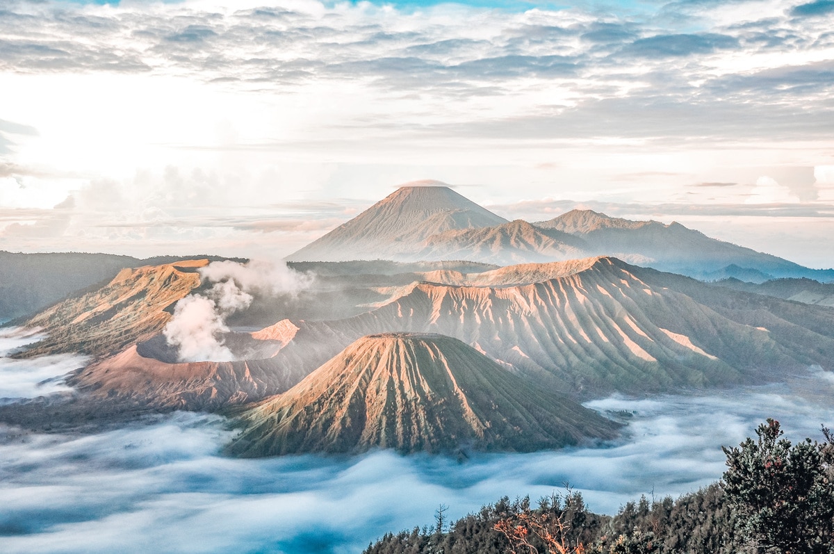 vulkanen Indonesië