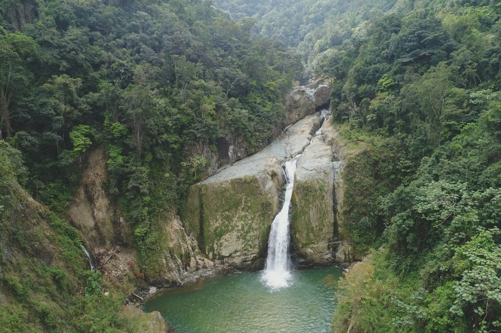 Jimenoa waterval Jarabacoa dominicaanse republiek