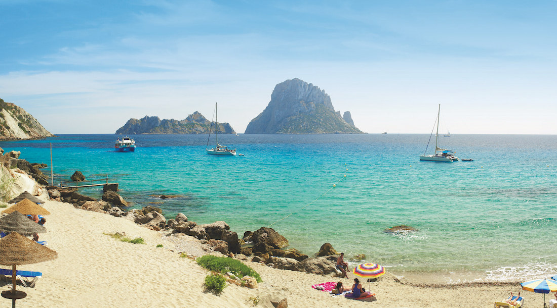 Vijf mooie stranden in het noorden van Ibiza