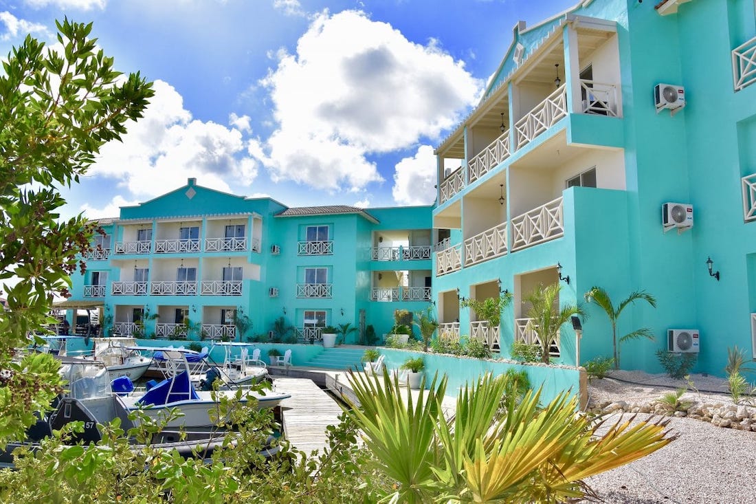 Bonaire Ocean Breeze Boutique Hotel & Marina *** vanaf 699,- Island Escapes