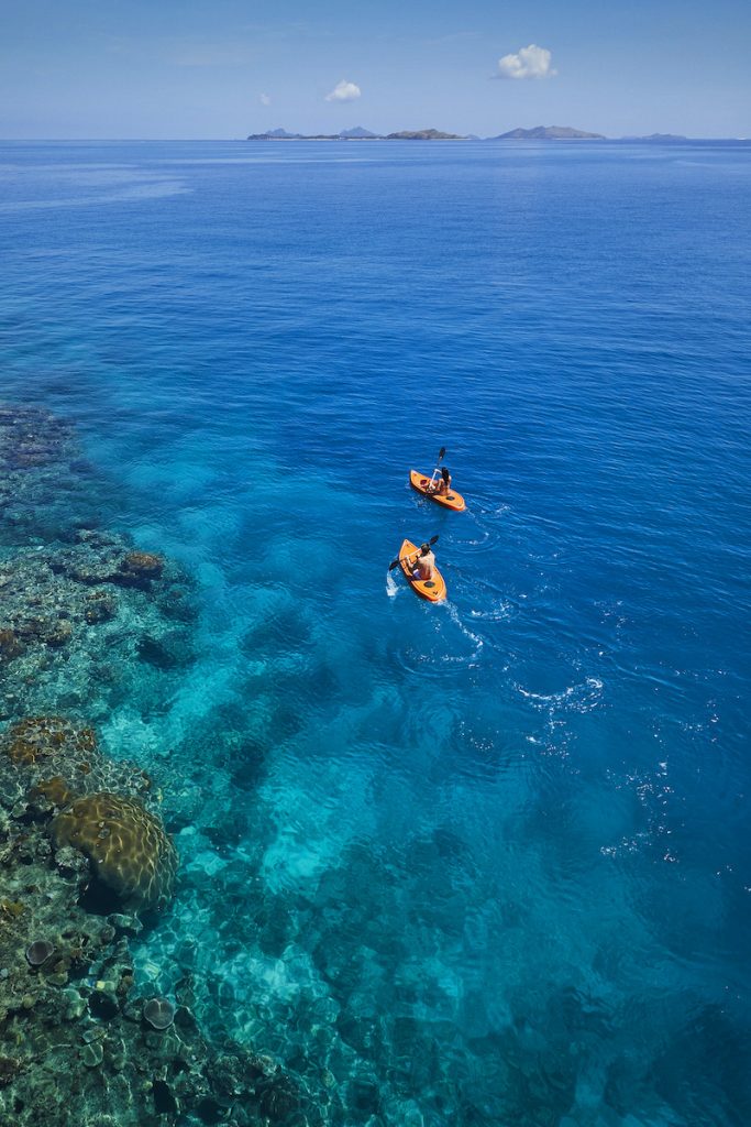 Kajak- en raftingtochten Fiji
