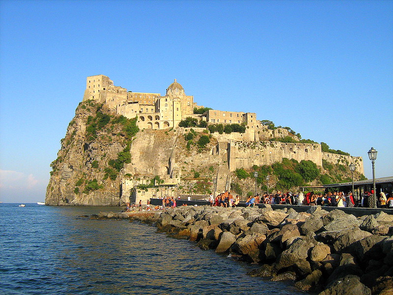 Het Aragonese kasteel
