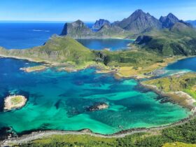 De natuur van de Lofoten archipel